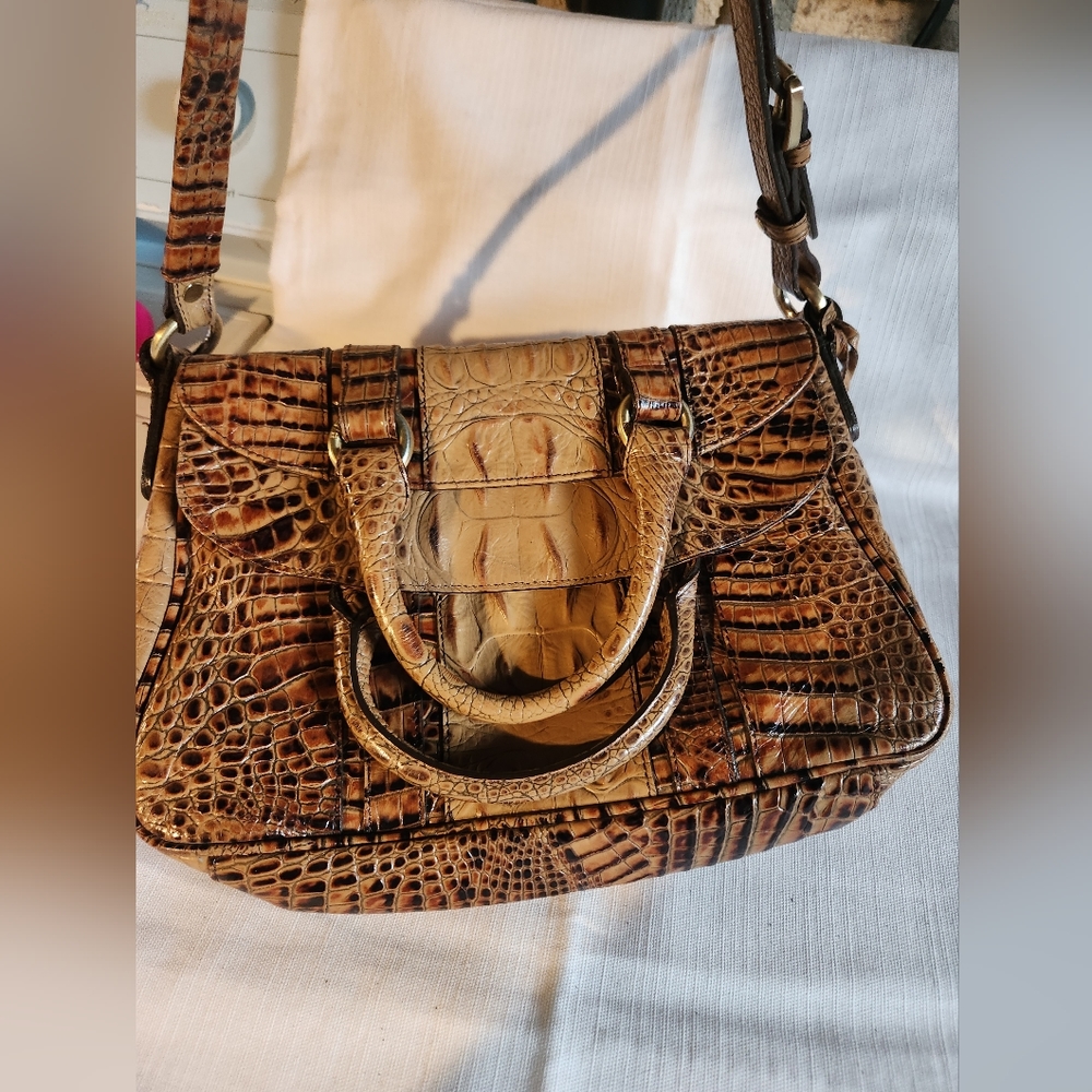 Brahmin Croc Handbag